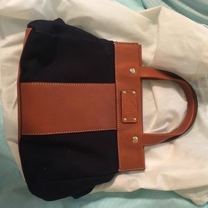 Kate Spade blue/brown handbag
